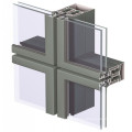 Open Frame Aluminium Curtain Walls for Exterior Wall